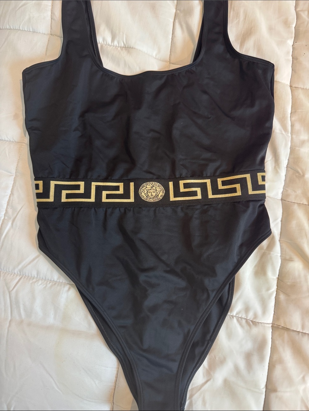 Versace one piece swim